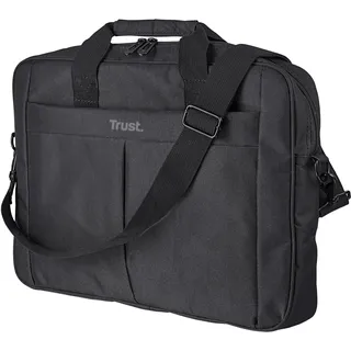 Trust Primo 16" Zoll, Tasche mit Schultergurt, Schwarz