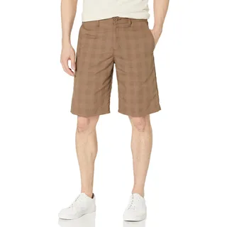 Dickies Herren-Shorts, flexibel, Normale Passform, kariert, Flache Vorderseite, 27,9 cm