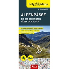 FolyMaps Alpenpässe 1:800 000 Spezialkarte