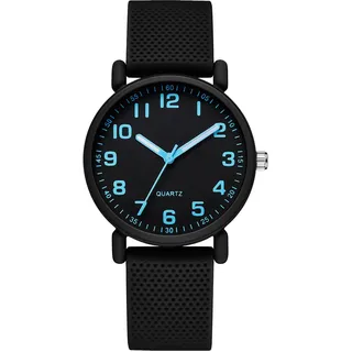 CIVO Armbanduhr Damen Schwarz Analog: Wasserdicht Elegant Minimalistisch Damen Uhr - Kleid Beiläufig Mode Quarz Designer Teenager