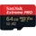 Extreme Pro microSDXC UHS-I U3 V30 A2 64 GB + SD-Adapter