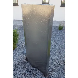 KÖHKO® Wasserspiel "Libro" mit LED-Beleuchtung Höhe ca. 96 cm Wasserspiel mit PE-Becken 23014L