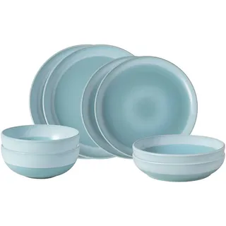 Villeroy & Boch Perlemor Aqua Kombiservice 8-tlg. blau