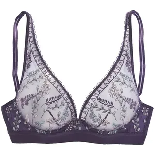 LASCANA Bügel-BH Damen pflaume-bunt Gr.70C