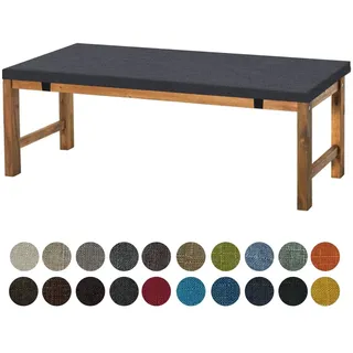 Aselbia Bankauflage Sitzkissen 80X35X5CM,Waschbare Rutschfestes Bankkissen Sitzauflage Bequeme Bankpolster für Bank, Fensterbank, Gartenmöbel, Terrasse, Drinnen,Dunkles Warmes Grau
