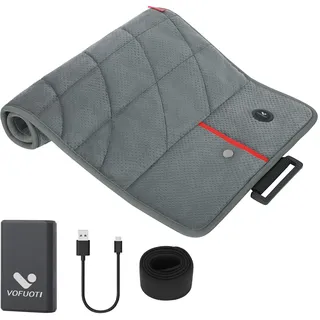 Heizdecke mit Akku Kabellos,10000mAh,Gewicht Heizkissen,Geschenk für Frauen