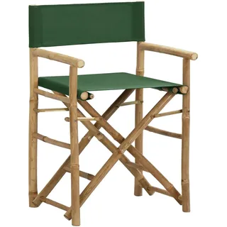 VidaXL 313032, Terrasse, Bambus, Polyester, 600 mm, 450 mm, 880 mm, 52 cm - Grün