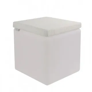 Outdoor Lounge Kissen 40cm Creme / Wasserfestes kissen 40 x 40 X 5 cm