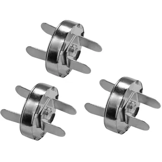 Connex Neodym-Magnetverschluss - Ø 18,5 mm - 3 Stück im praktischen Set - Extra starker Magnet - 2,5 kg Haftkraft - Für Haushalt & Werkstatt/Powermagnet/Mini-Magnet / DY7100035