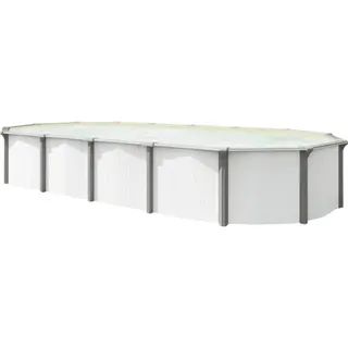 Aufstellpool Stahlwandpool-Set Green Line Evolution oval 760x390x132 cm inkl. Sa