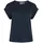 VIELLETTE S/S Satin TOP Blau 42
