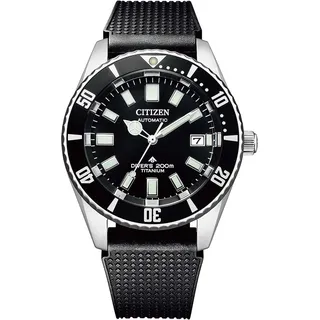 Citizen Automatik Herren Taucheruhr Polyurethan 41 mm NB6021-17E