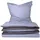 Doubleface Unifarben Blau 155 x 220 cm + 80 x 80 cm