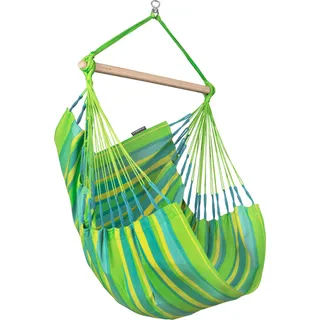 La Siesta Hängesessel DOMINGO Basic lime grün Lounger Hängestuhl Hängematte - Grün