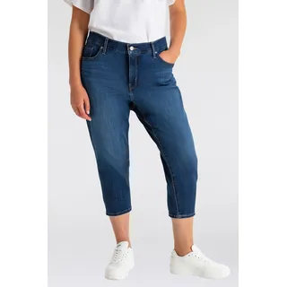 Levis Plus Caprijeans "Levis 311TM Shaping Skinny Capri Jeans 22 (Große Größen)" aus elastischem Baumwollmix, lapis amidst plus