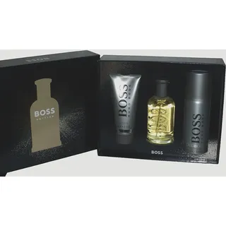 Boss Bottled Eau de Toilette 100 ml + Shower Gel 100 ml + Deo Spray 150 ml Geschenkset