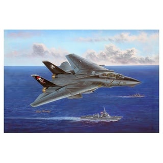 Hobby Boss Hobbyboss 1:48 F-14B Tomcat Model Kit (Grey)