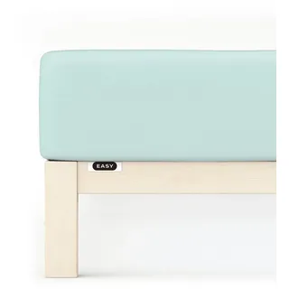 Easy Jersey 90 x 200 - 100 x 220 cm petrol light