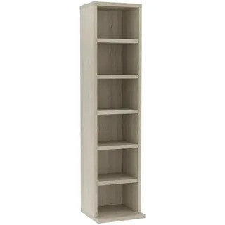 vidaXL CD-Regal 21 x 20 x 88 cm Braun