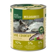 REAL NATURE WILDERNESS Senior True Country Huhn & Lachs 24x800 g