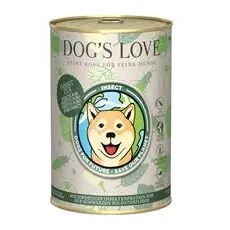 24x400g Insecte Insect Dog ́s Love Hrană umedă câini