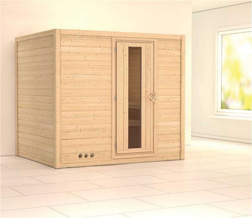 Bild von Sauna Sonara 40mm ohne Ofen Holztür