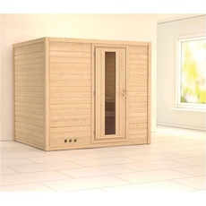 Bild Sauna Sonara 40mm ohne Ofen Holztür