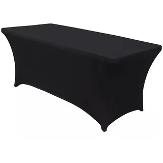 Green Blue Stretch-Tischdecke GB372 180 x 75 cm Schwarz