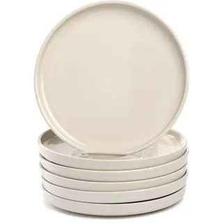 LEONARDO Speiseteller ROMA Keramikteller, ca. 22 cm 6-teilig beige creme • 027258