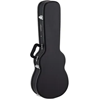 Ortega Economy Ukulele Hardcase - Tasche für Bariton Ukulele - Höhe 81 cm - Vinyl, Schwarz (OUCSTD-TE)