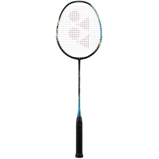 Yonex Badmintonschläger Astrox E13 (kopflastig, mittel) schwarz/blau - besaitet -