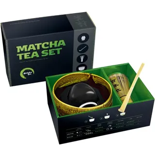 Matcha Tea Matcha Set Profi Akeno Geschenkset zur Zubereitung von Getränken