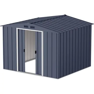 VCM Gartenhaus 2,62 x 2,34 m Schwarz