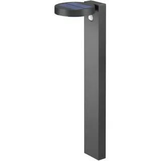 Trio Wegeleuchte Kunststoff 15x60x19 cm inkl. 4,5 Watt LED, Bewegungsmelder anthrazit