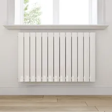 ELEGANT Design Heizkörper 630x1001mm Doppellagig Badezimmer/Wohnraum Seitenanschluss Weiß Flachheizkörper Badheizkörper Radiator