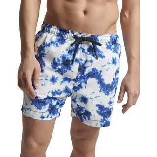 Superdry Studios Sd Badeshorts - Blue Optic Tie Dye - L