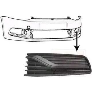 VAN WEZEL Lüftungsgitter Grill Stoßfänger