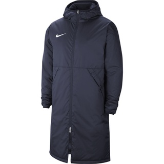 Nike Herren - Park 20 Winterjacke, Kapuze, Logo, einfarbig Dunkelblau S