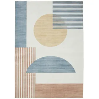 benuta Pop Teppich Laury Multicolor 120x170 cm , Textil , Abstrakt , Rechteckig , 120x170 cm , Oeko-Tex® Standard 100 , wasserabweisend , Teppiche und Böden, Teppiche