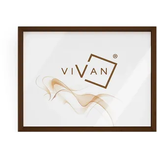 VIVAN Rahmen, Braun (Nussholz), Bildgröße A3