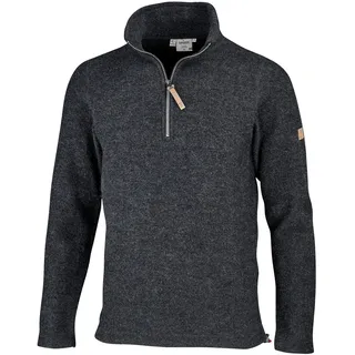 Ivanhoe Brodal Half Zip - Wolljacke Herren - graphite marl