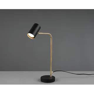 Shadora Tischlampe Suki Messing Matt - Schwarz