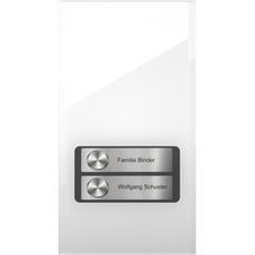 DoorLine Pro Exclusive Farbe: Weiß von Telegärtner Elektronik, Intelligente Türstation, mit Ihrem Router z.B. mit der AVM FRITZ!Box zur Tür-Sprechanlage gekoppelt