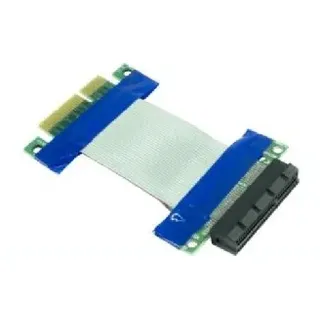 Inter-Tech Riser Card Extender 5cm PCIe x4 Riser-Kabel [1x PCIe - 1x PCIe]