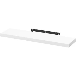Woltu Bücherregal 90 x 22,9 x 3,8 cm Weiß