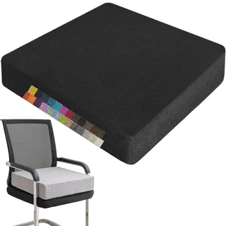 Holomaalahi stuhlkissen 45x45x8cm Sitzkissen für Indoor & Outdoor Nutzung – waschbar, mit Reißverschluss,rutschfestes Sitzkissen für Gartenstuhl