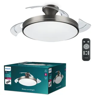 Philips Atlas 48,5 cm Deckenventilator Nickel