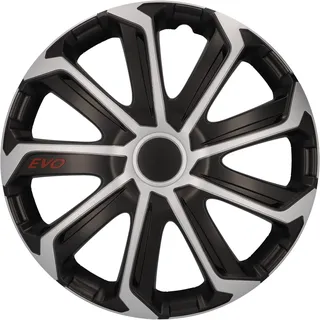 CARTREND Evo 16 Zoll 4 Stück Schwarz/Silber