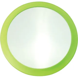 VERGRÖSSERUNGSSPIEGEL x3 mit Saugnäpfen 15 CM GRÜN - Grün