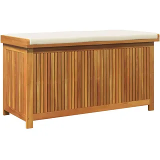 vidaXL Outdoor-Kissenbox 113 x 50 x 60,5 cm Braun